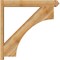 Ekena Millwork Westlake Arts & Crafts Rough Sawn Outlooker, Western Red Cedar, 6"W x 38"D x 38"H OUT06X38X38WTL03RWR - alternate 4